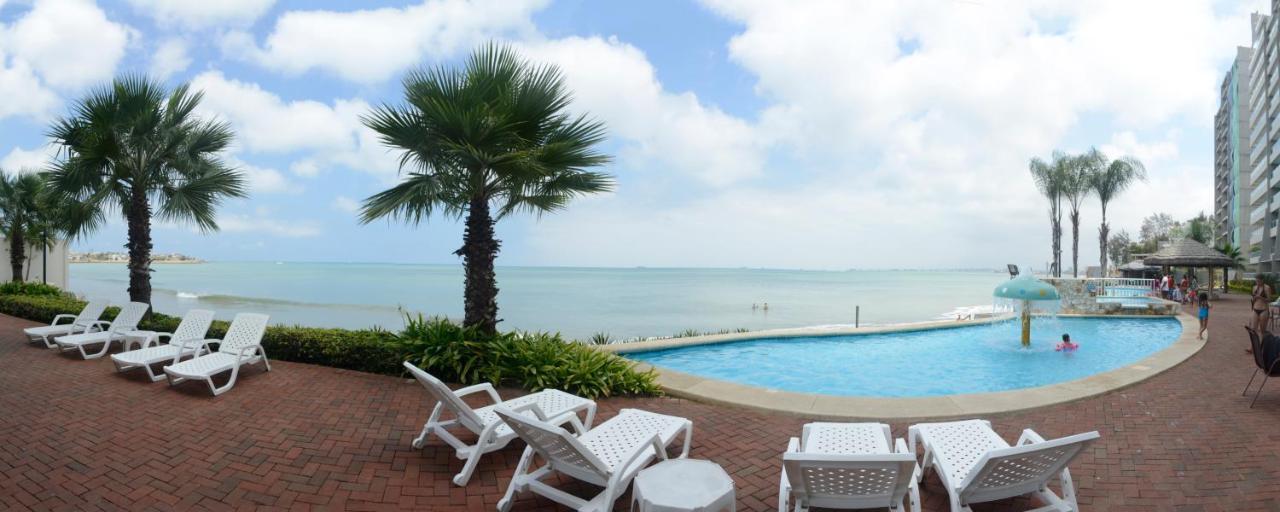 Lindo Departamento Al Pie De Playa Edificio Torre Oceanica Appartement Salinas  Buitenkant foto