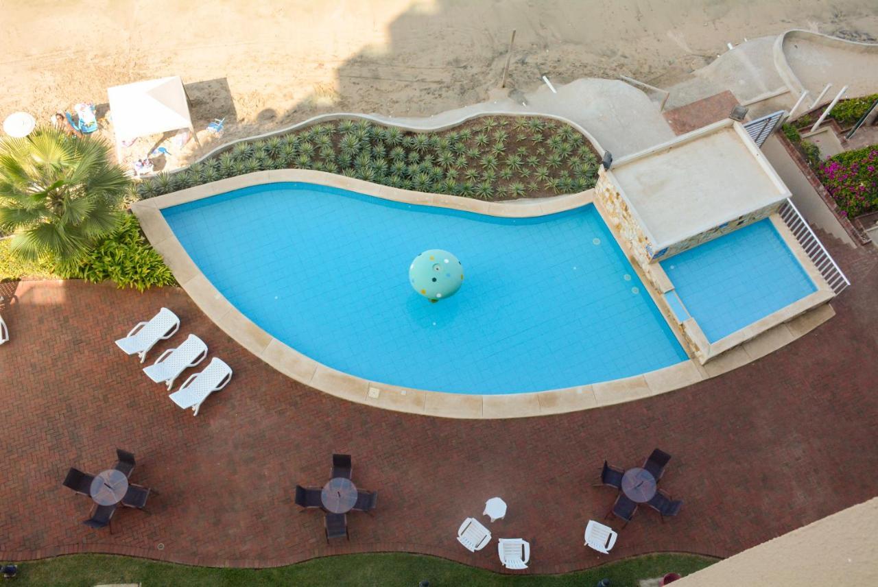 Lindo Departamento Al Pie De Playa Edificio Torre Oceanica Appartement Salinas  Buitenkant foto